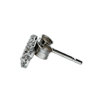 Boucles d'oreilles Damiata Gioielli Enfant in Or blanc Zircone 214/102/3 - 214/102/3